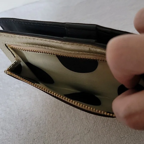 Kate Spade New York gold shimmer long wallet - Picture 7 of 16